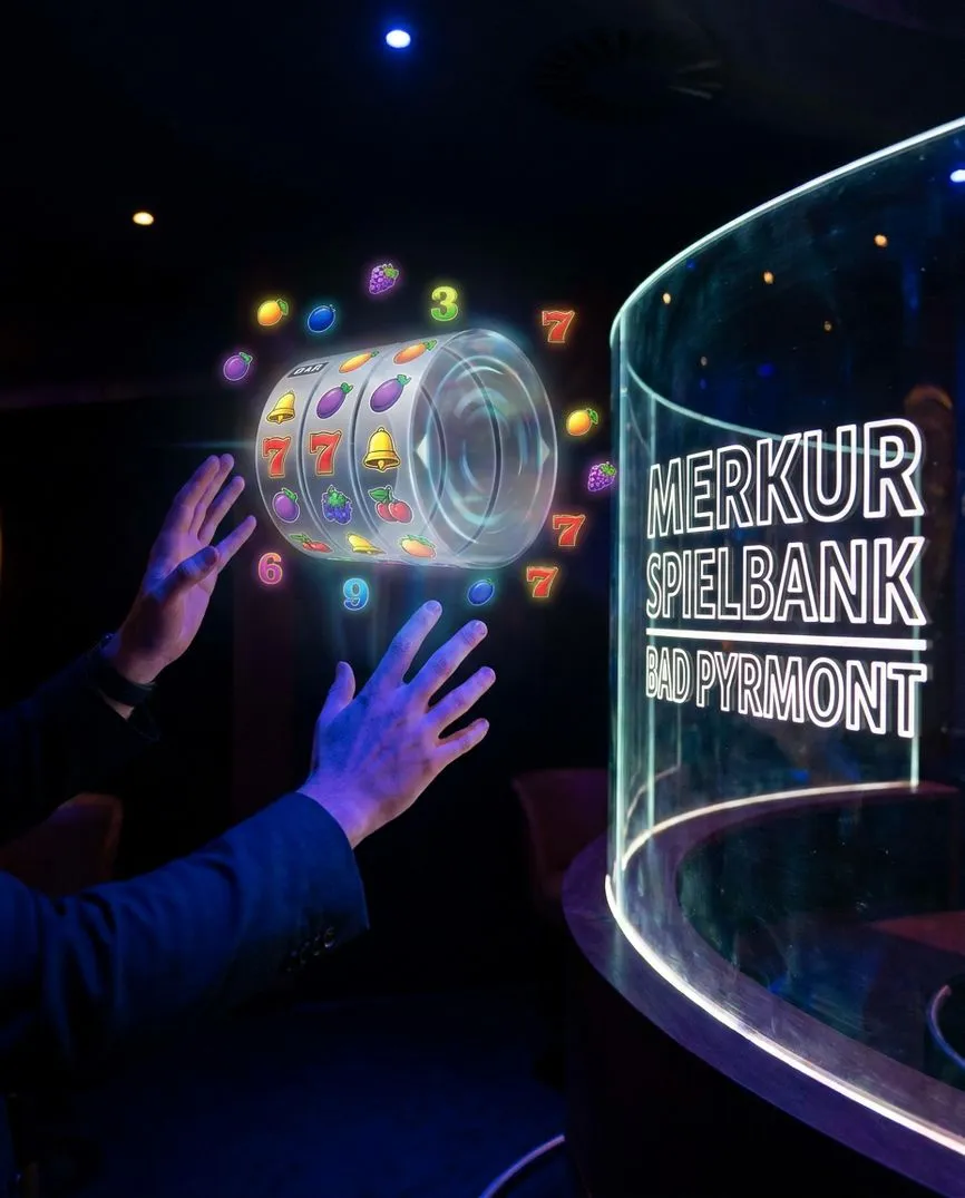Spielautomaten bei Merkur Spielbank Bad Pyrmont
